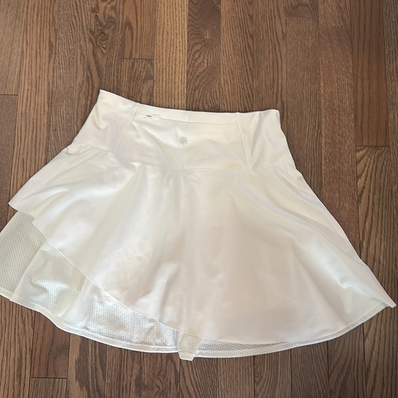 Athleta White Mesh Skort - Picture 2 of 5